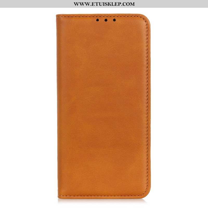 Etui Na Telefon do Samsung Galaxy S22 Plus 5G Etui Folio Elegancka Dwoina Skórzana